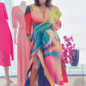 Vestido acualera vuelo