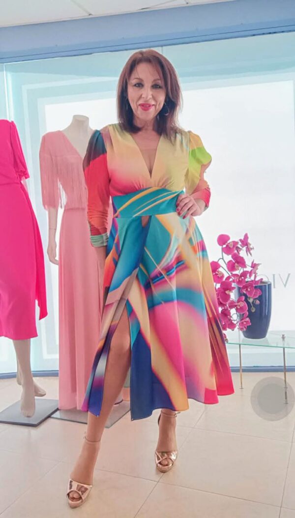 Vestido acualera vuelo